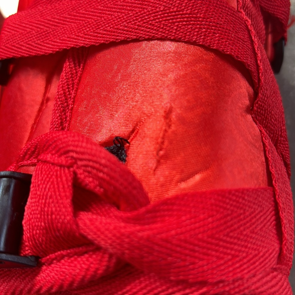 Visvim By Christo Red Adjustable Slides/Sandal- M… - image 8